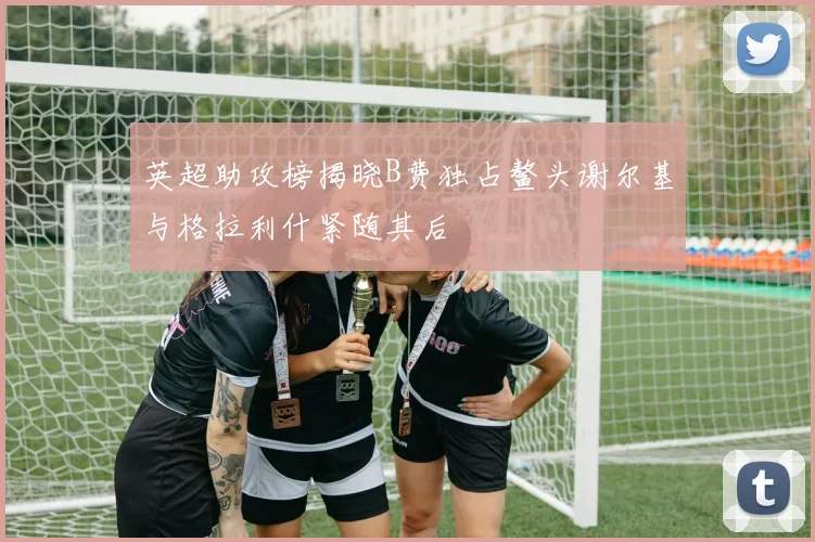 英超助攻榜揭晓B费独占鳌头谢尔基与格拉利什紧随其后