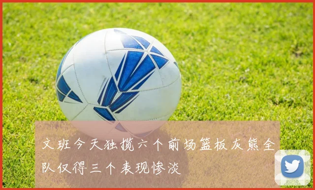 文班今天独揽六个前场篮板灰熊全队仅得三个表现惨淡